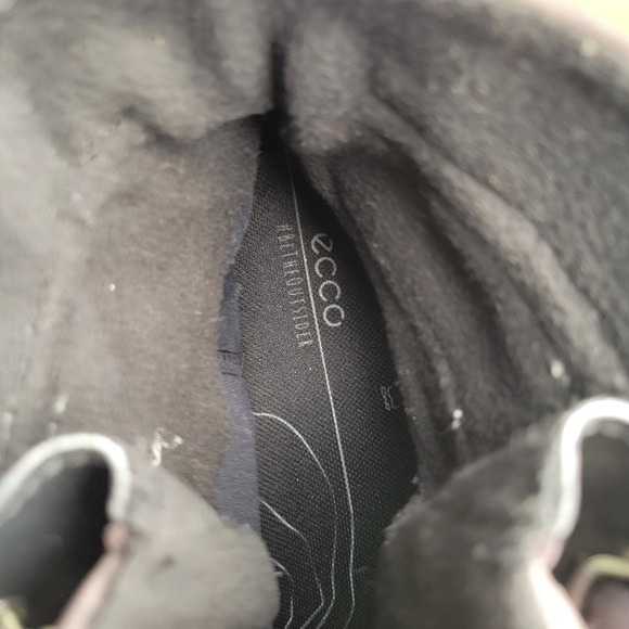 Ecco Solice Yak Leather‎ Goretex Boots Gravity Nubuck Women's 7-7.5 - Picture 9 of 11